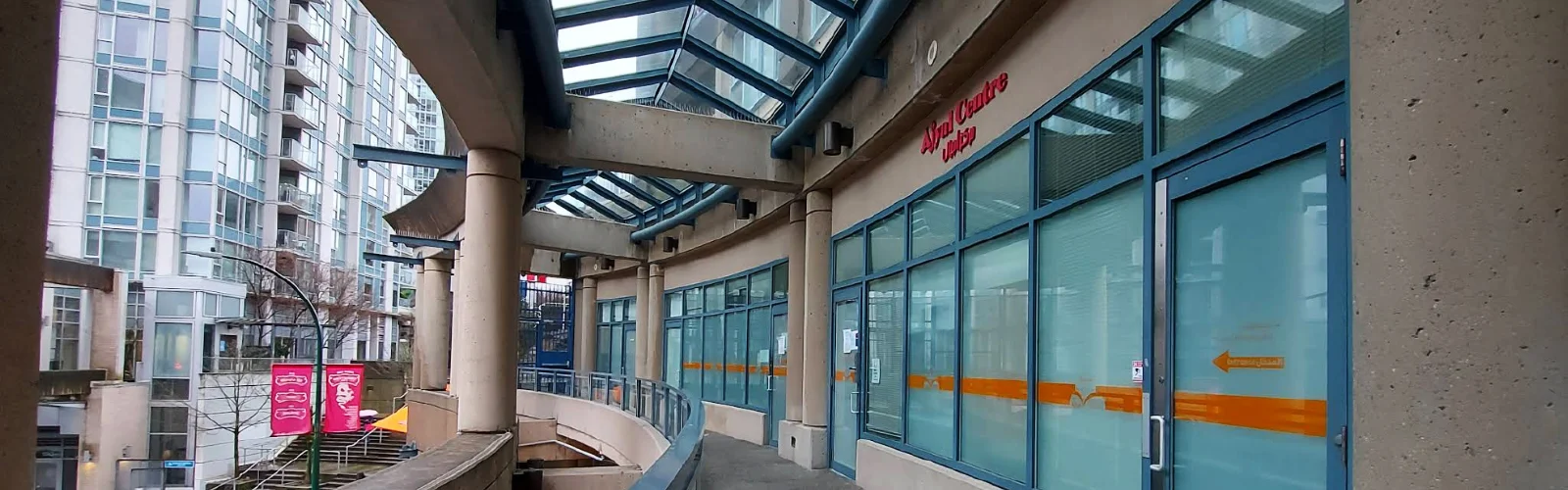 Exterior view of Ajyal Islamic Centre Vancouver building